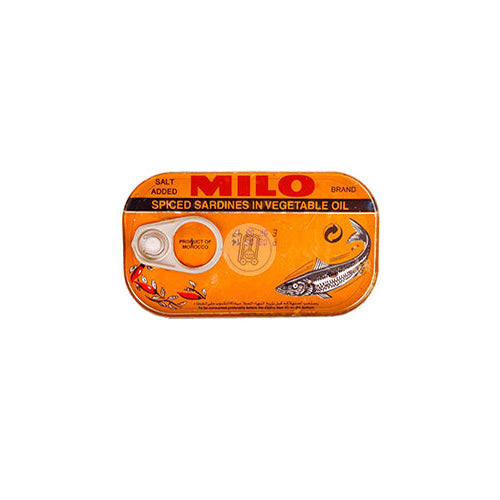 Milo Spiced Sardines in Vegetable Oil