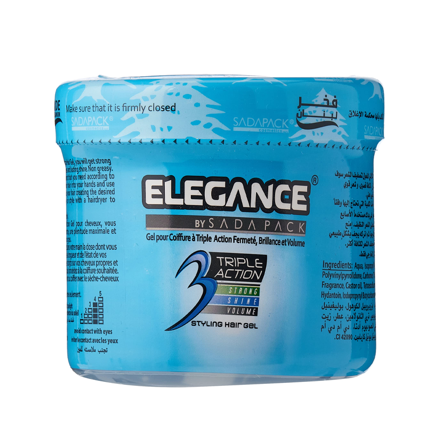 Elegance Triple Action Styling Hair Gel