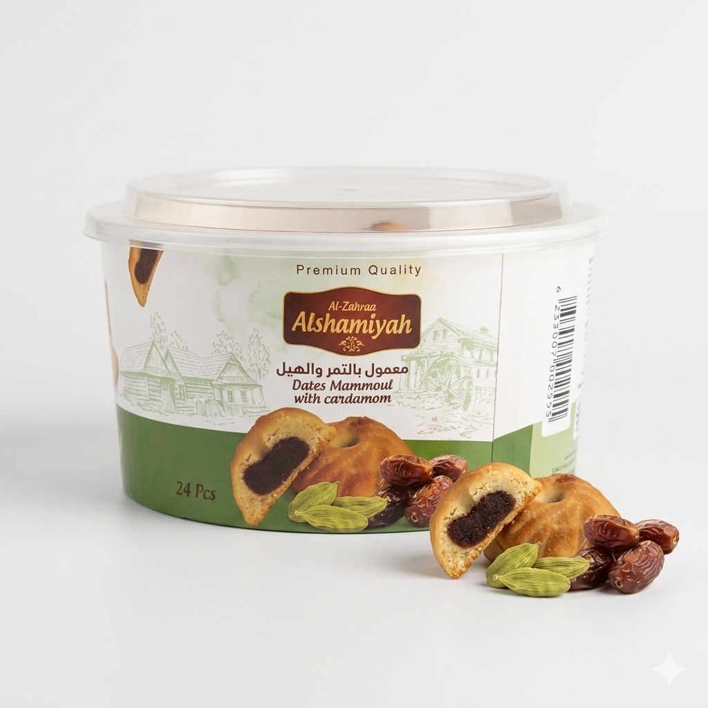 Maamoul Alzahra Al Shamiye with Cardamom